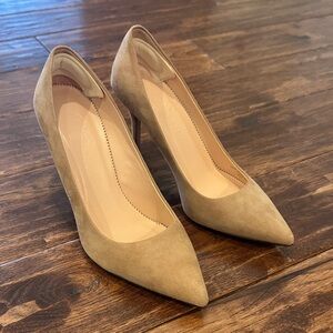 J. Crew Tan Suede Women's Pumps